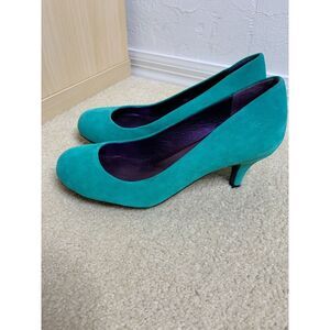Chromatic Gallerie Women's Turquoise Heels Shoes Size 6